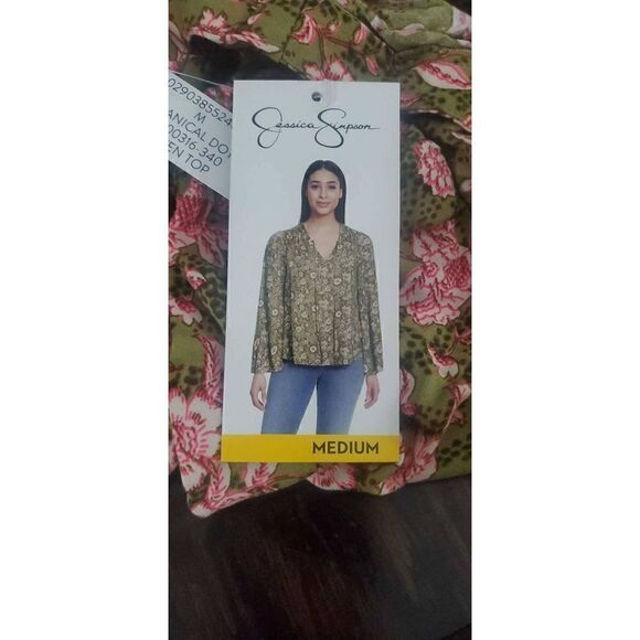 NWT JESSICA SIMPSON BLOUSE - Picture 1 of 4